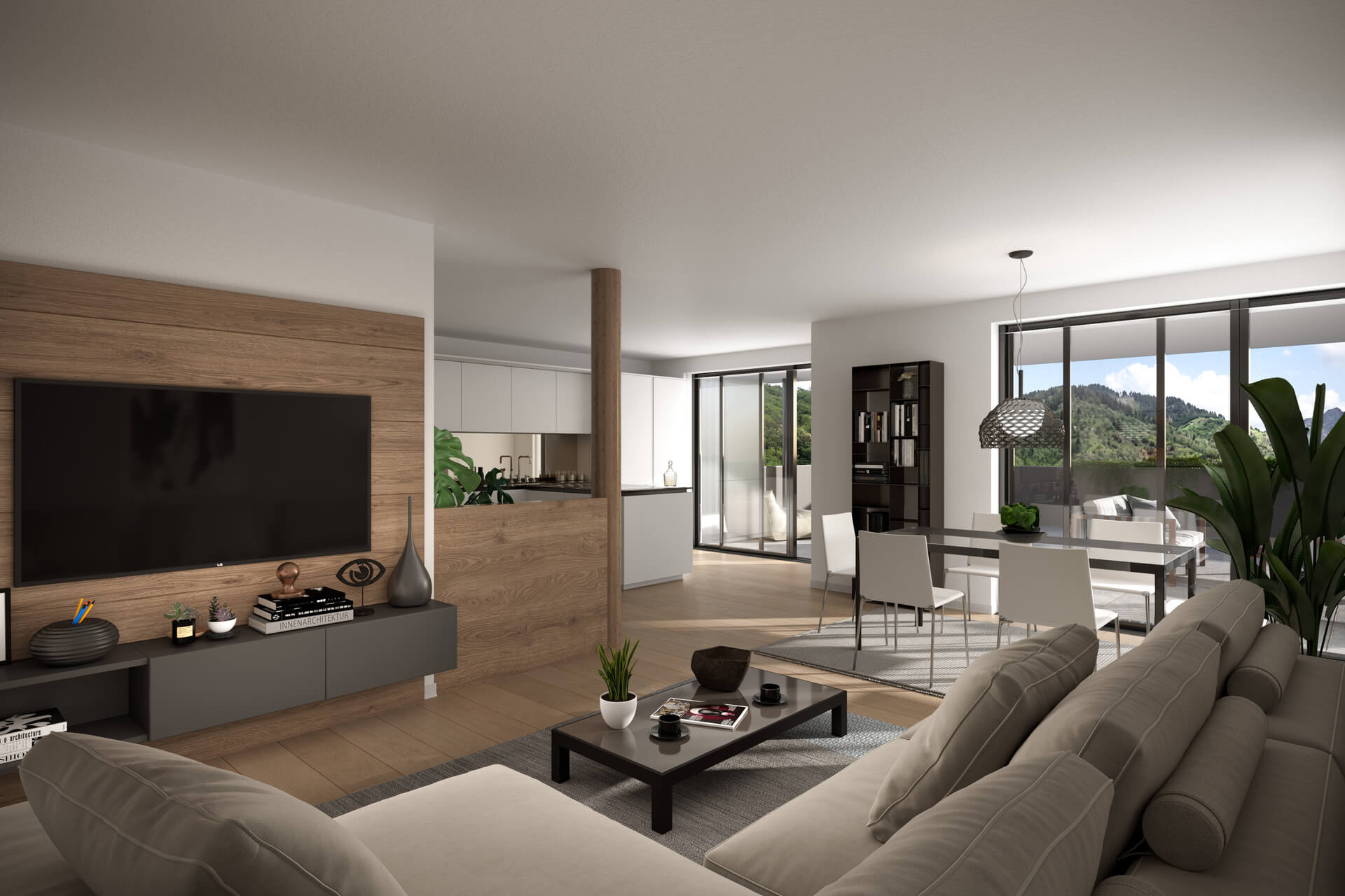 interior of a living room