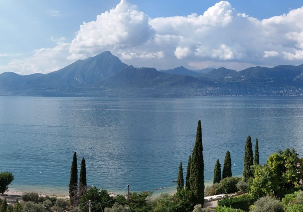 stunning view of a lake